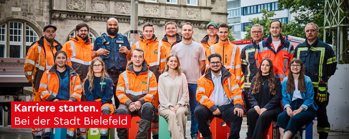 Fachkräfte für die Schadstoffsammlung des Wertstoffhofs Mitte, 1. Bild